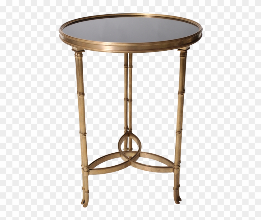 Bamboo Mirrored Side Table - Side Table Transparent Clipart #2344004