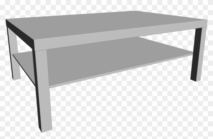 Lack Coffee Table, White - Ikea Coffee Table Png Clipart #2344012