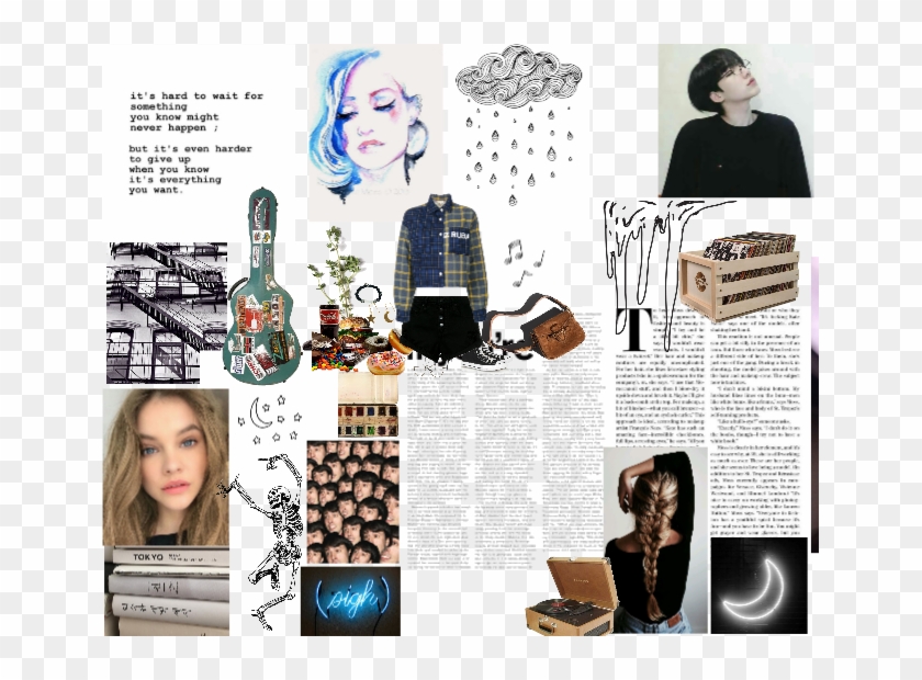 I Just Wanna Play Music All The Time - Collage Clipart