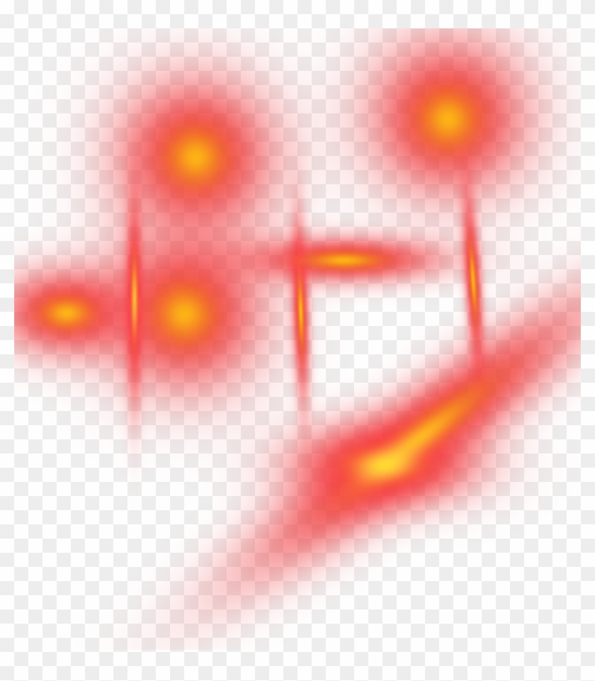 Red Light Burst Png Png Black And White Download - Glow Red Light Effects Png Clipart