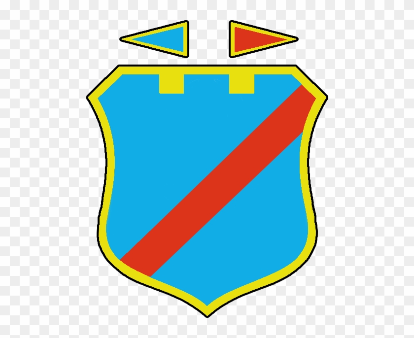 Light Blue Red Shield Clipart