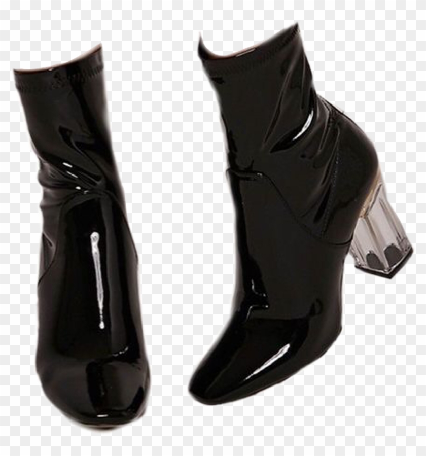 #moodboard #polyvore #niche #aesthetic #boots #freetoedit - Motorcycle Boot Clipart