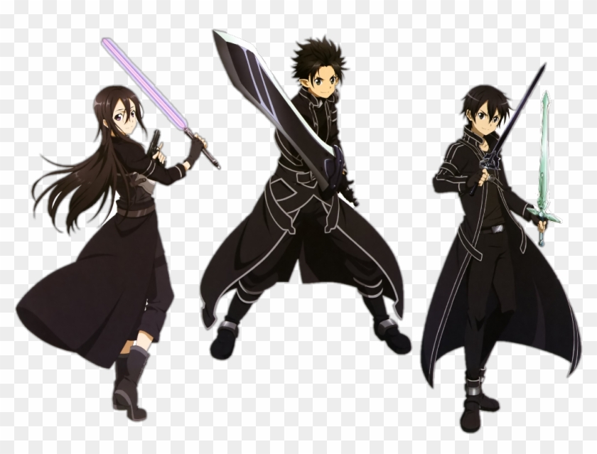 Kirito Sao, Alo Y Ggo - Kirito Sao Alo Ggo Clipart