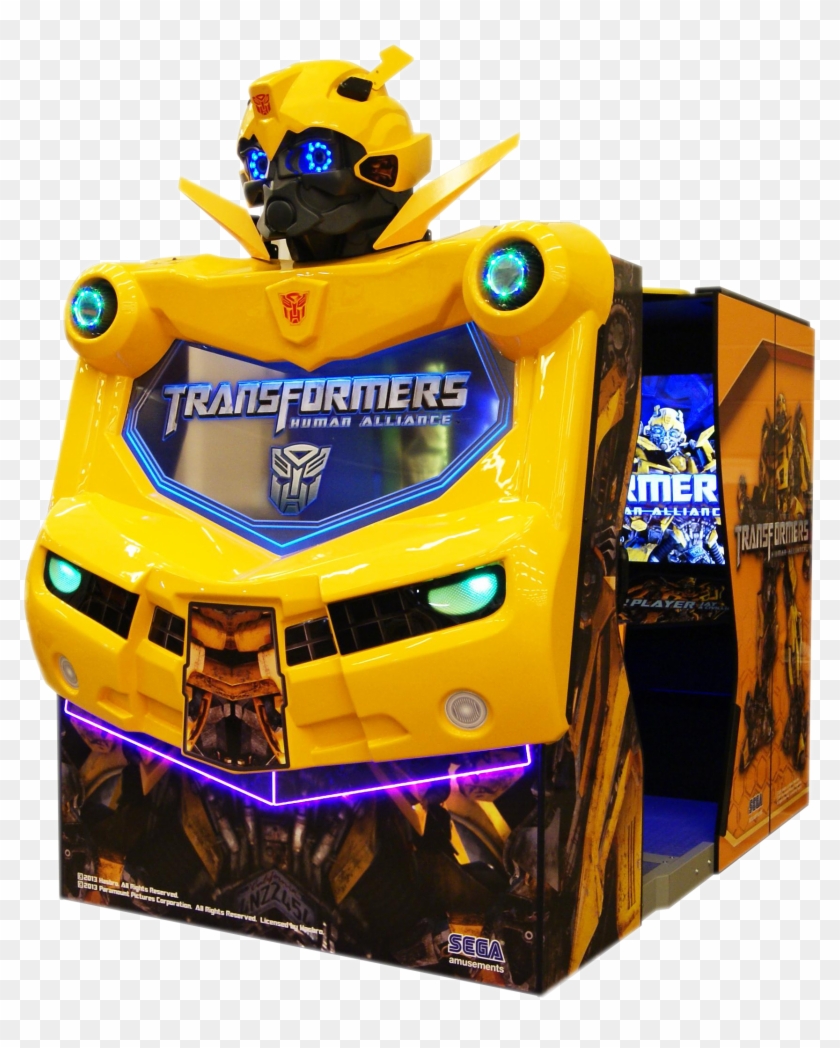 Transformers Human Alliance Has Landed At Gametime - Arcade Machine Lets Go Jungle Clipart #2345387