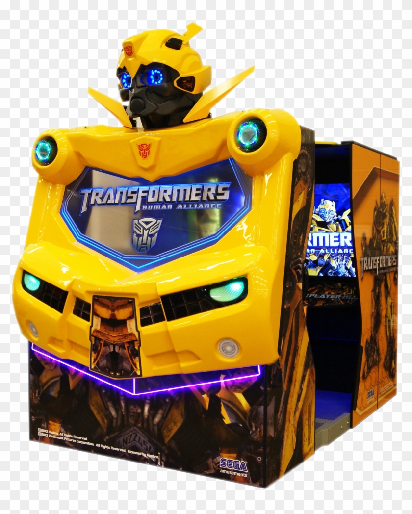 Transformers Human Alliance Has Landed At Gametime - Arcade Machine Lets Go Jungle Clipart