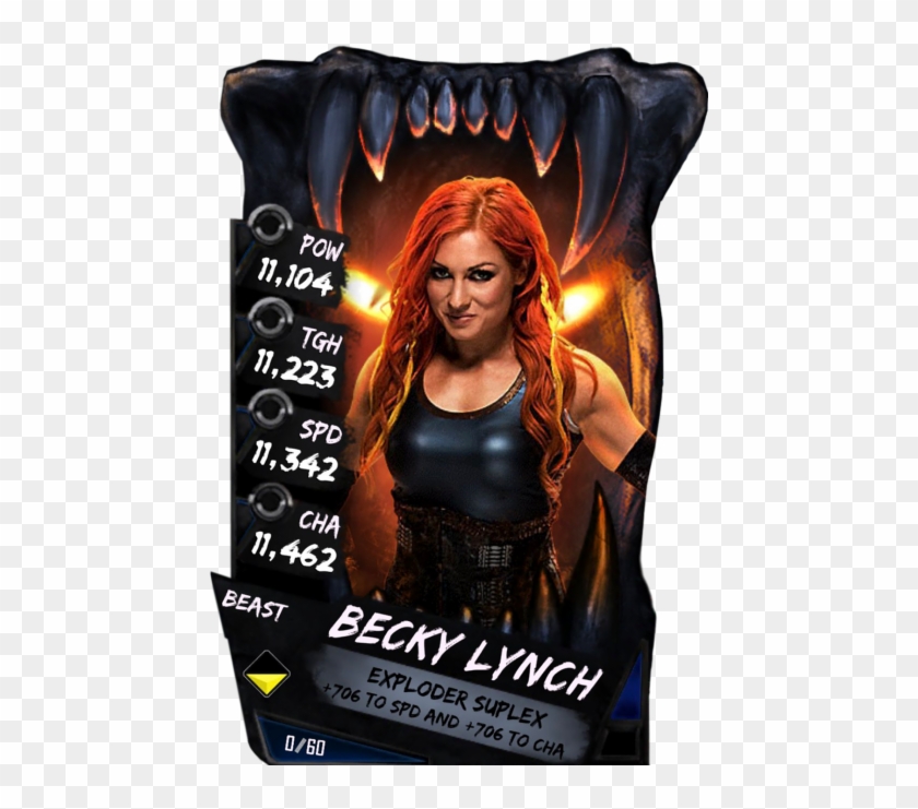 Beckylynch S4 16 Beast - Charlotte Elite Supercard Clipart #2345397