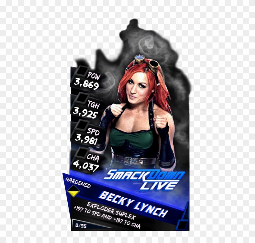 Supercard Beckylynch Legendary Fusion 6357 Beckylynch - Wrestlemania 35 Wwe Supercard Clipart