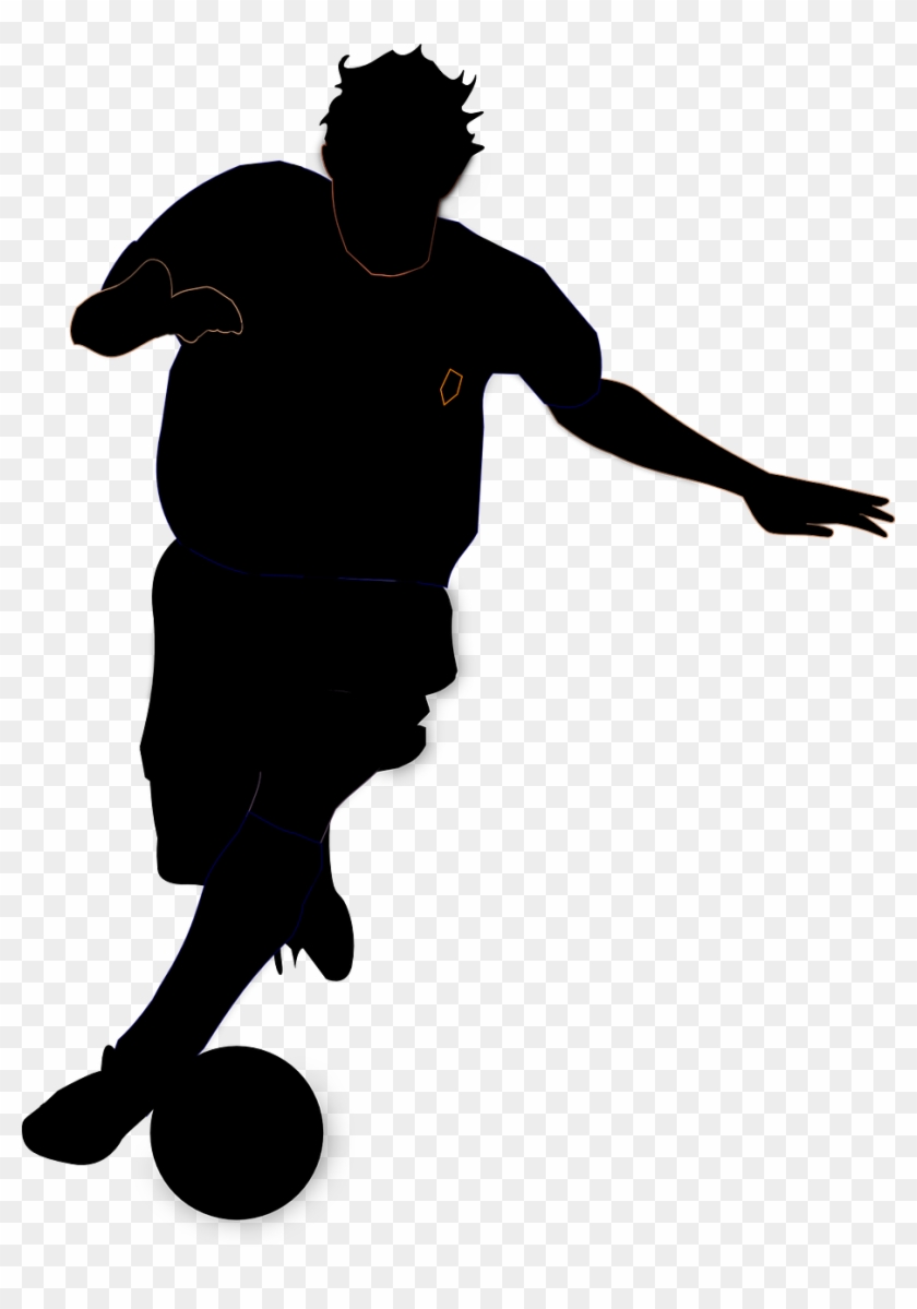 Soccer Football Player - รูป เตะ บอล การ์ตูน Clipart #2345560
