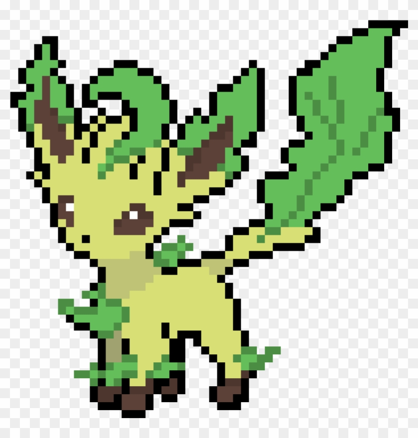 Leafeon - Leafeon Cross Stitch Pattern Clipart
