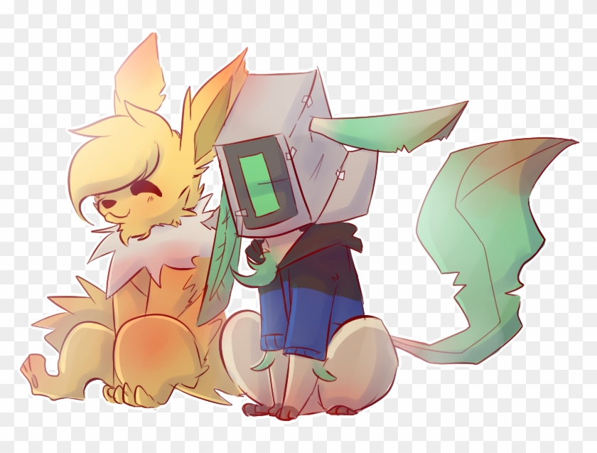 Shenpai - Leafeon And Jolteon Clipart
