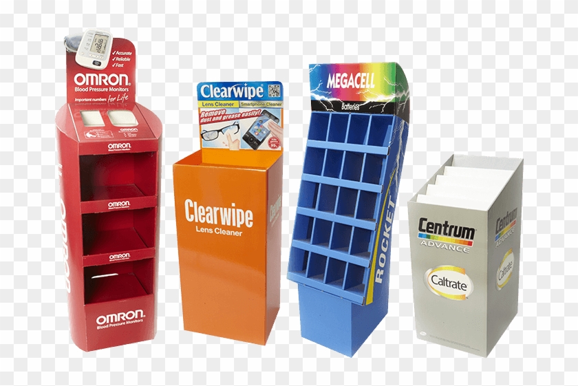 Custom Cardboard Retail Displays - Custom Cardboard Display Clipart
