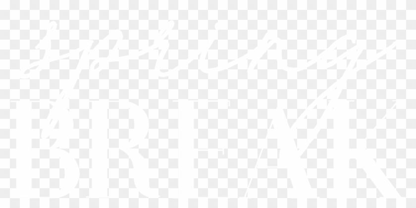 Spring Break - Calligraphy Clipart