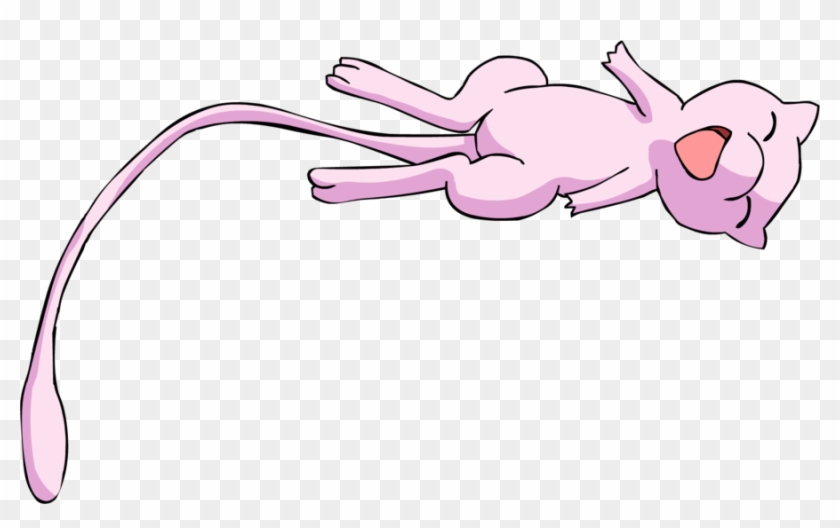 Mew Transparent Flying - Mew Transparent Background Clipart #2346974