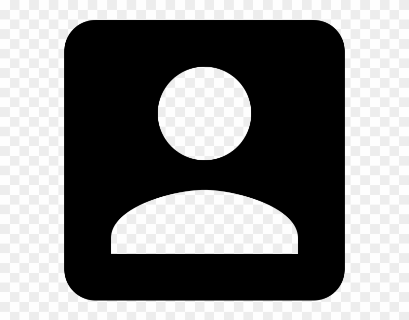 Ic Account Box 48px - Circle Clipart