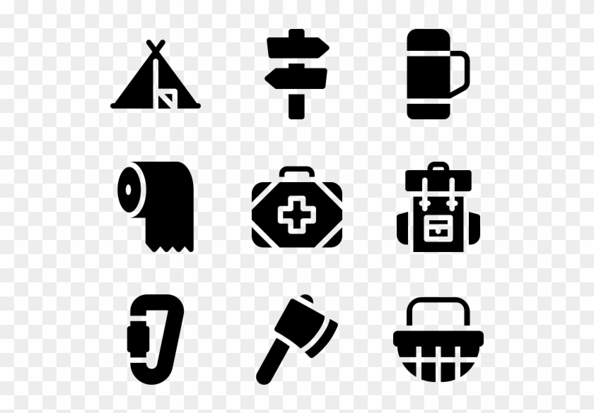 Camping - Sewing Icon Vector Png Clipart #2347777