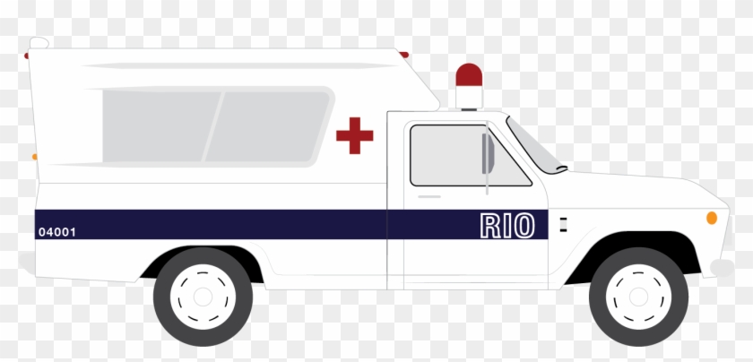 1458 X 833 6 - Ambulance Car Side Png Clipart