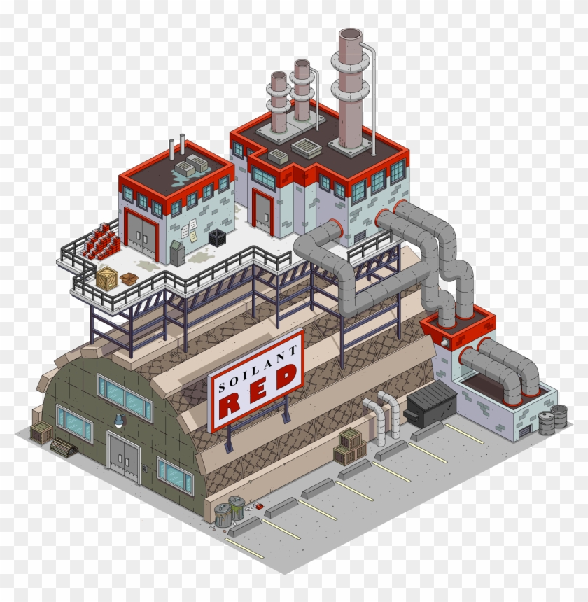 Factory Png - Scale Model Clipart #2347976