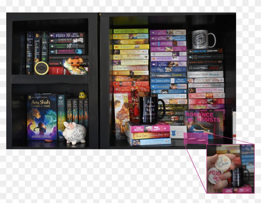 Top Left Bookshelf Clipart #2347983