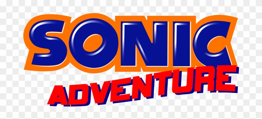 Sonic Adventure Logo Clipart