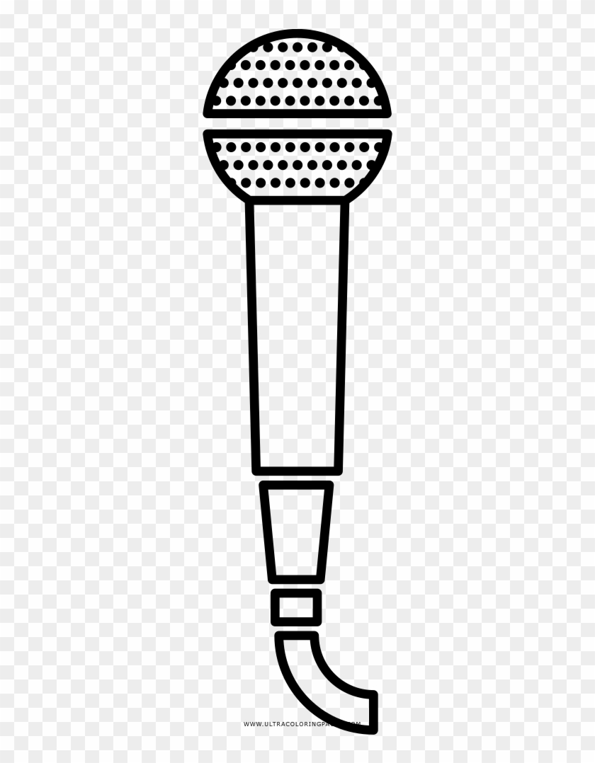 Microfono Disegno Png - Dibujo De Microfono Para Colorear Clipart #2348402