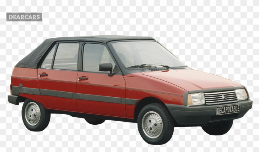 Citroen Visa Decouvrable / Convertible / 4 Doors / - Citroen Visa Convertible Clipart #2348405