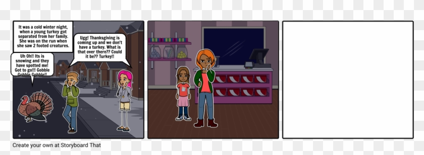 Disguse A Turkey - Cartoon Clipart