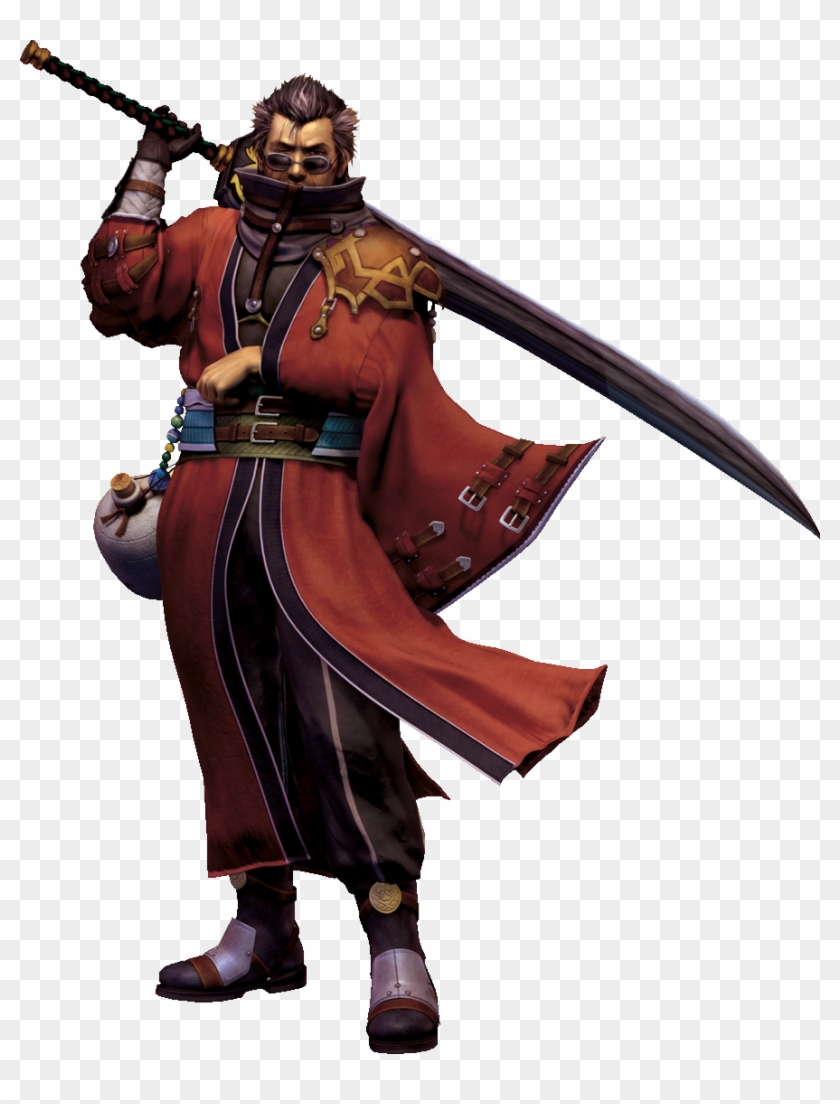 Final Fantasy 10 Character Auron Clipart