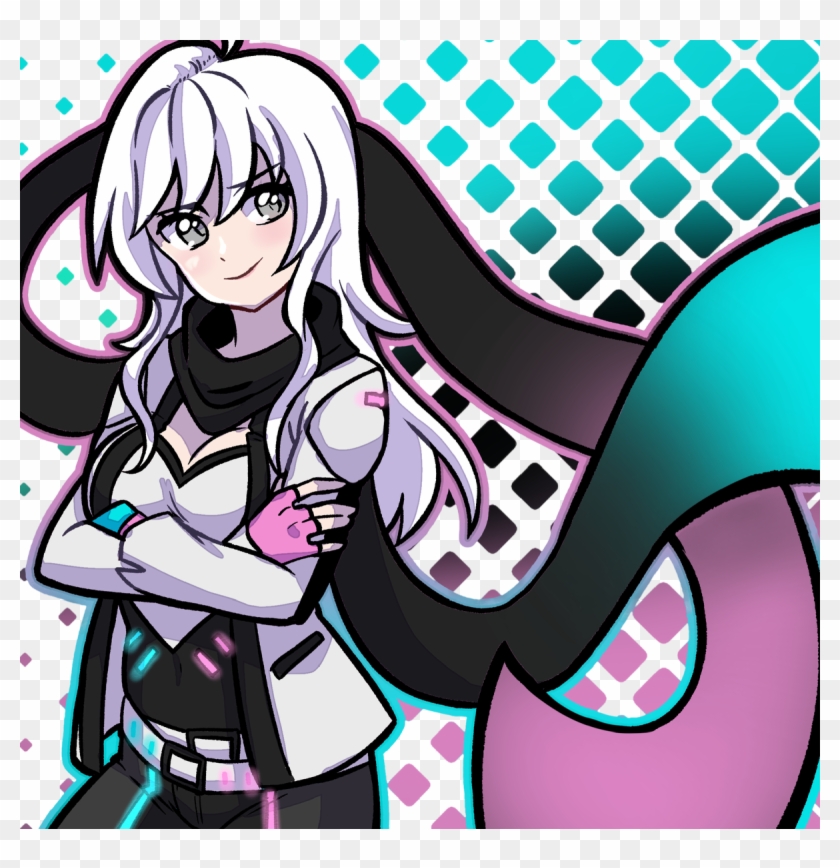Char - Warframe Anime Girl Glyph Clipart