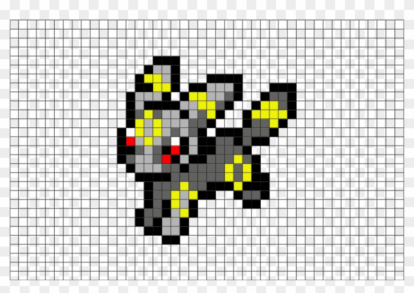 Pokemon Pixel Art Umbreon Clipart
