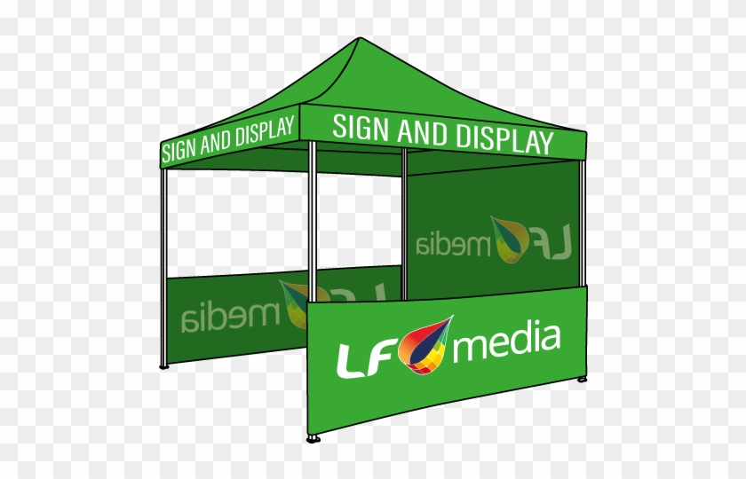 3 Meter Branded Tent Perth - Canopy Clipart #2349822