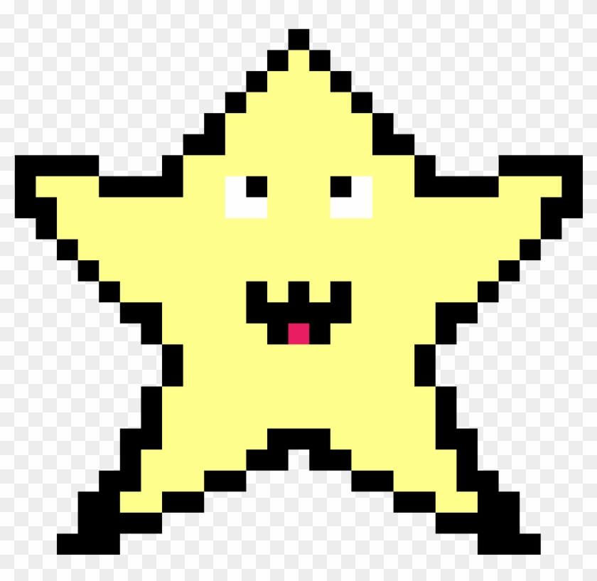 Pixilart Derp Star Thetypicalal Png Derp Yellow Star - Kirby Warp Star Sprite Clipart