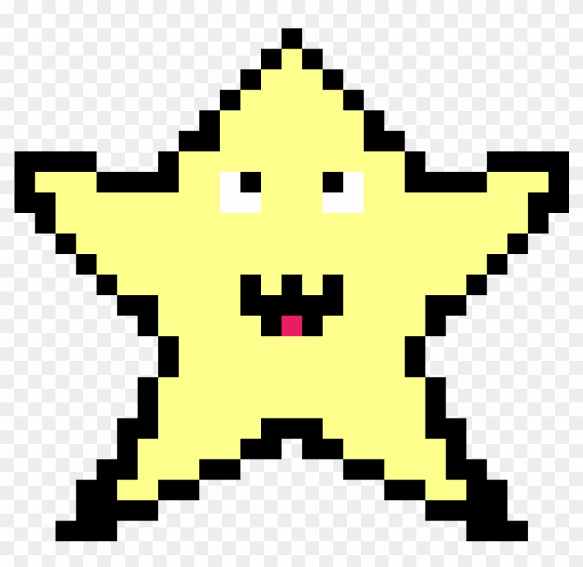 Pixilart Derp Star Thetypicalal Png Derp Yellow Star - Kirby Warp Star Sprite Clipart #2349824