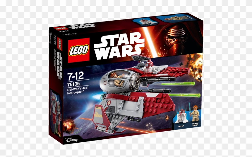Lego 75135 Lego Star Wars 75135 Obi-wan's Jedi Interceptor - Star Wars Lego 75135 Clipart #2349982