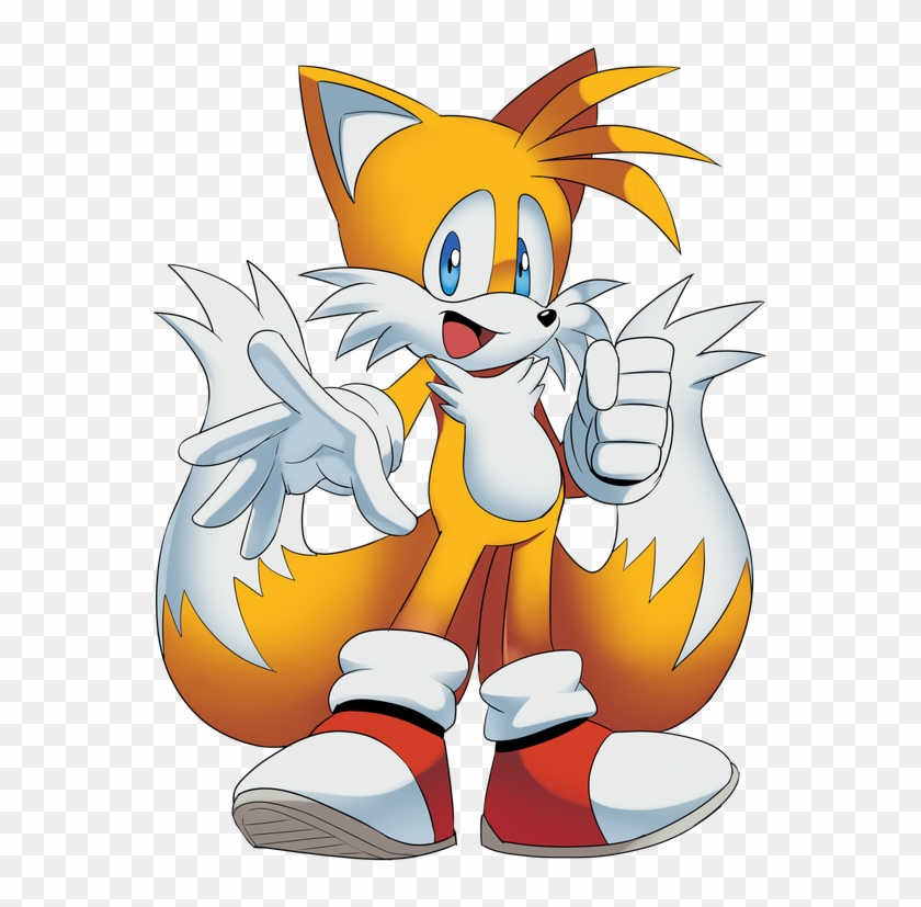 Biography - Miles Tails Prower Archie Comics Clipart