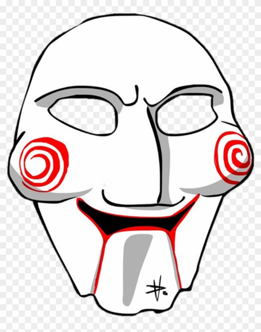 Billy The Puppet - Маска Пила Вектор Clipart