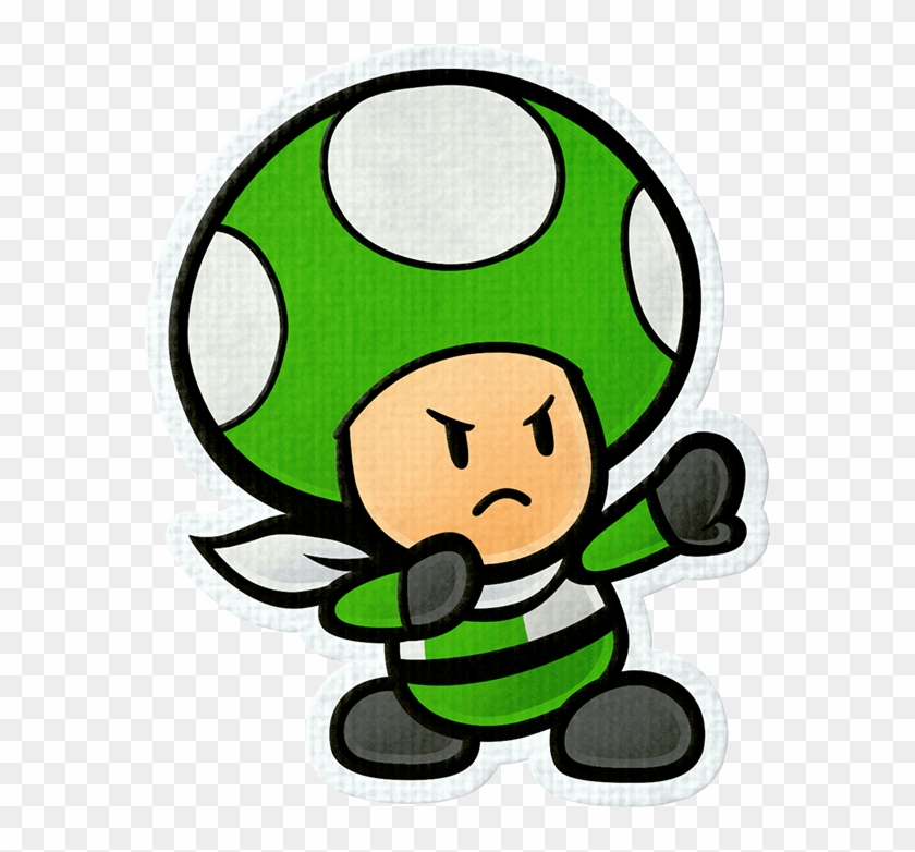 576 X 702 4 - Paper Mario Color Splash Toad Clipart