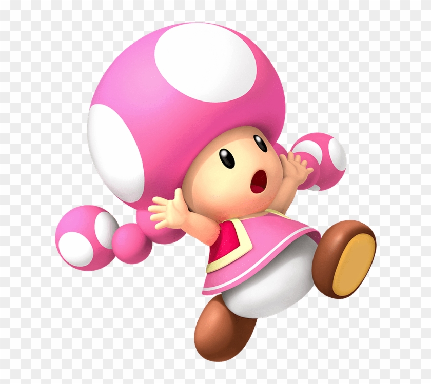 Toadette - Mario Bros Toadette Clipart