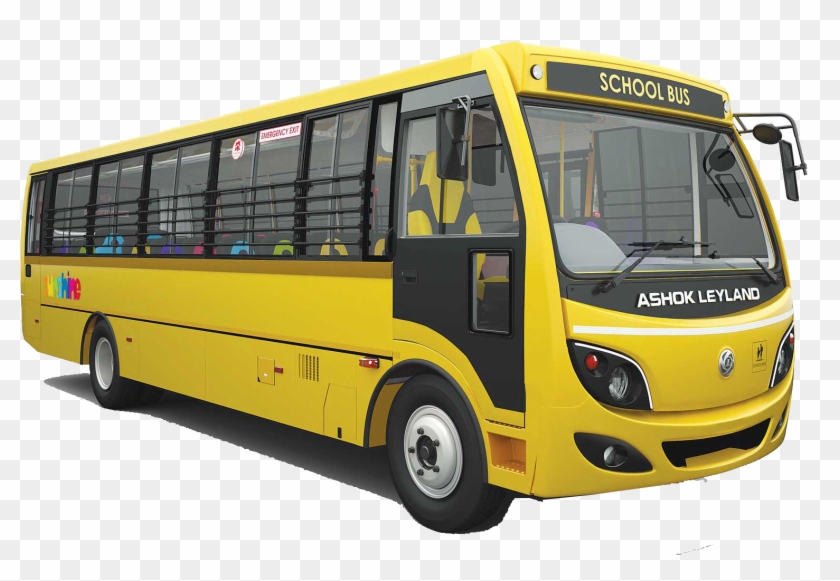 Ashok Leyland Sunshine School Bus Clipart