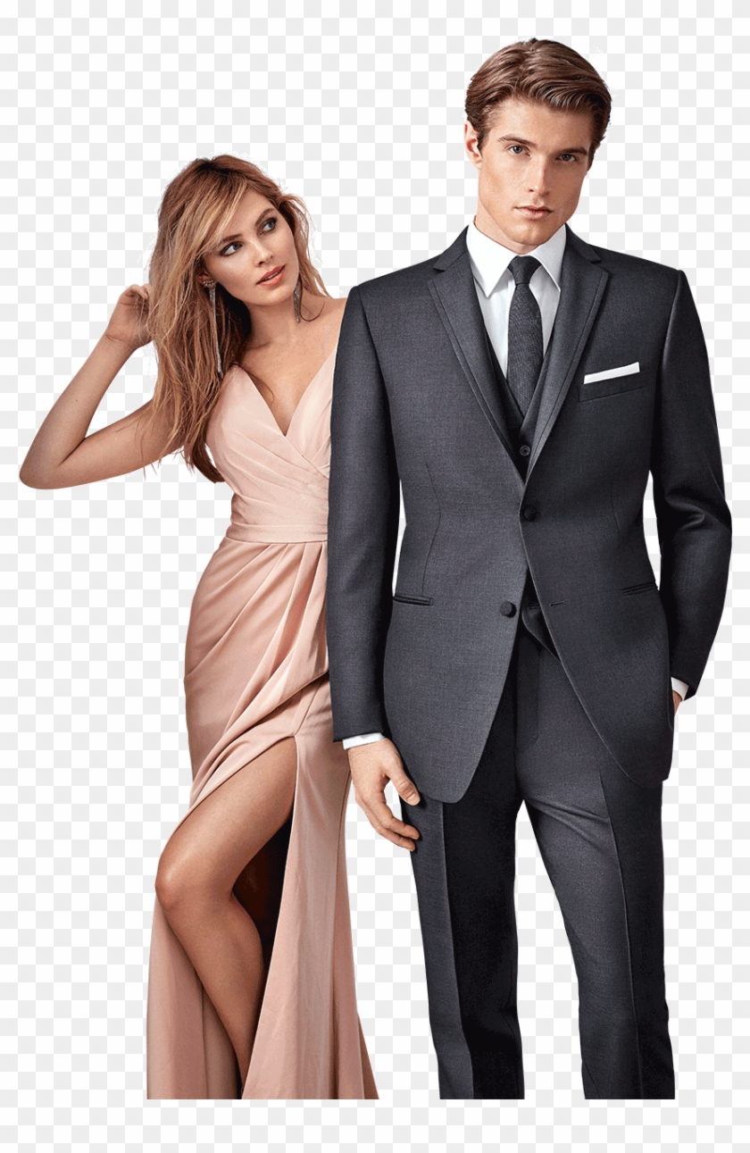 Outfit Attire Extraordinary Tuxedos For Sale Jos - Ike Behar Charcoal Grey Tuxedo Clipart