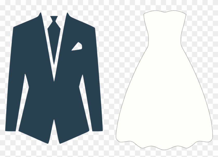 Jacket And Dress Svg Cut File - Suit Svg Free Clipart