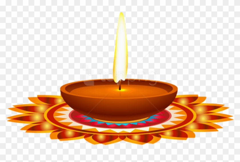 Diwali Candle Png - Diwali Diya Png Clipart
