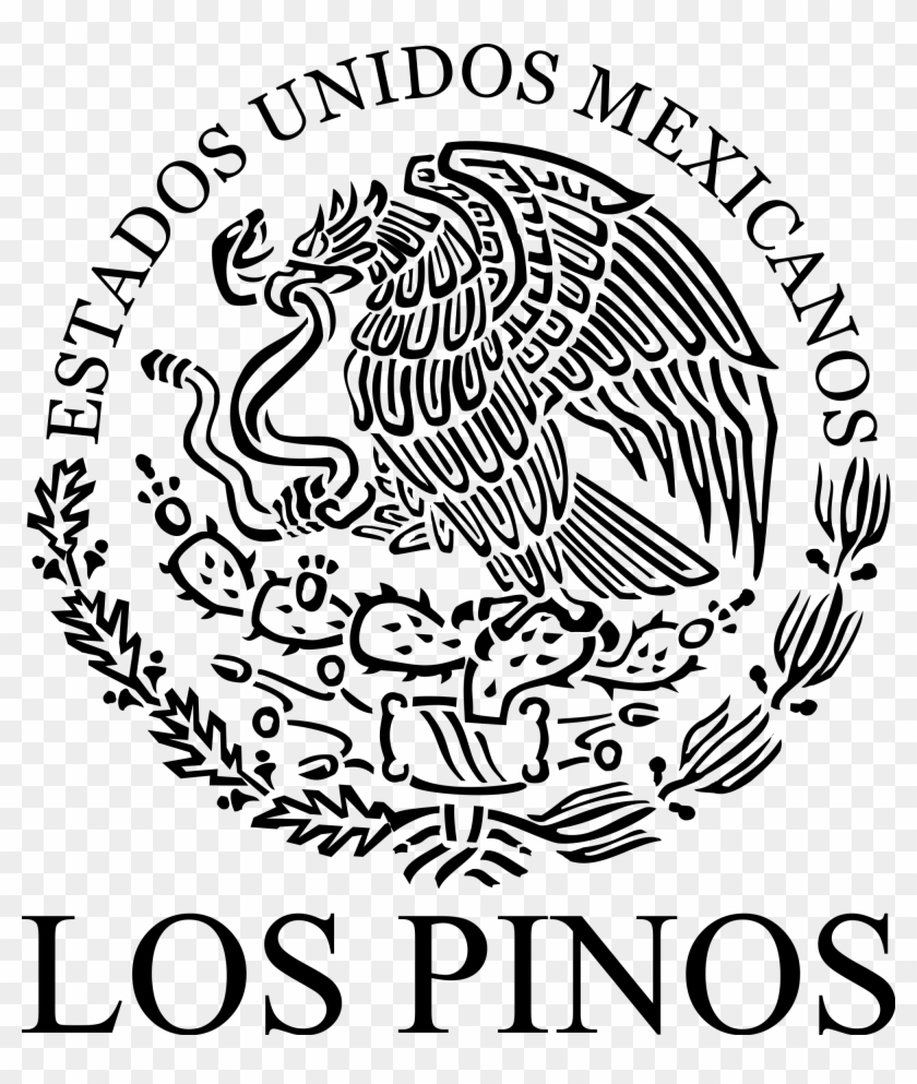 2000 X 2271 0 0 - Mexican Flag Symbol Black And White Clipart