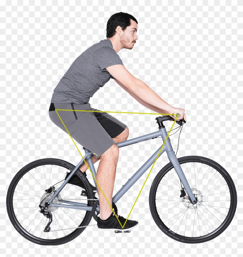 Cyclist Png Cyclist Png - Man On Bike Png Clipart