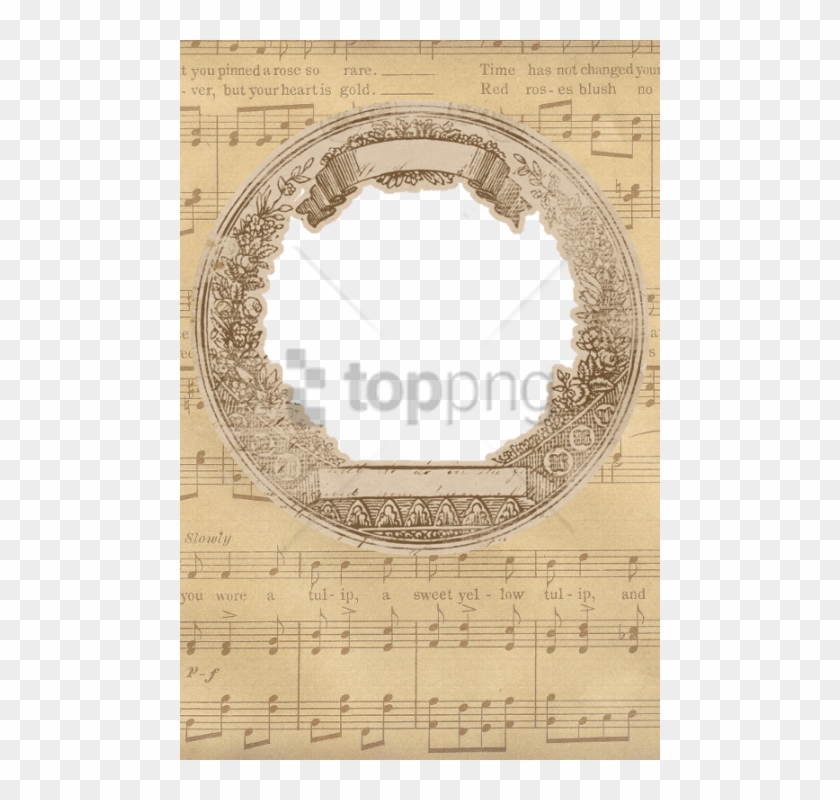 Free Png Music Vintage Frames Png Image With Transparent - Music Vintage Frames Clipart #2354048