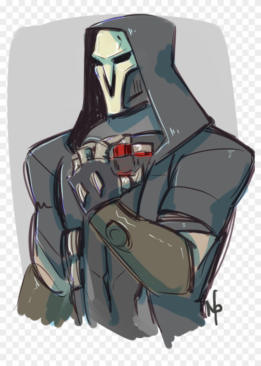 Overwatch Fanart Rts - Reaper Fanart Clipart #2354200
