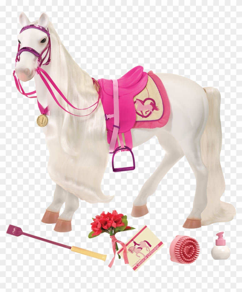 Tennessee Walking Horse 20-inch Toy Horse For Dolls - Our Generation Dolls Horse Clipart