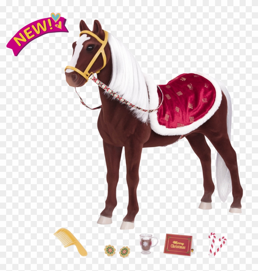 Winter Wonder Holiday Horse With Accessories - Our Generation Holiday Horse Clipart #2354444