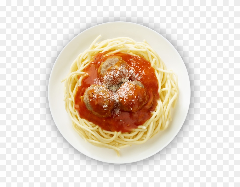 585 X 585 4 - Spaghetti Meatballs Png Clipart