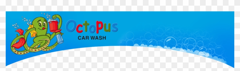 Octopus Carwash Florida - Graphic Design Clipart