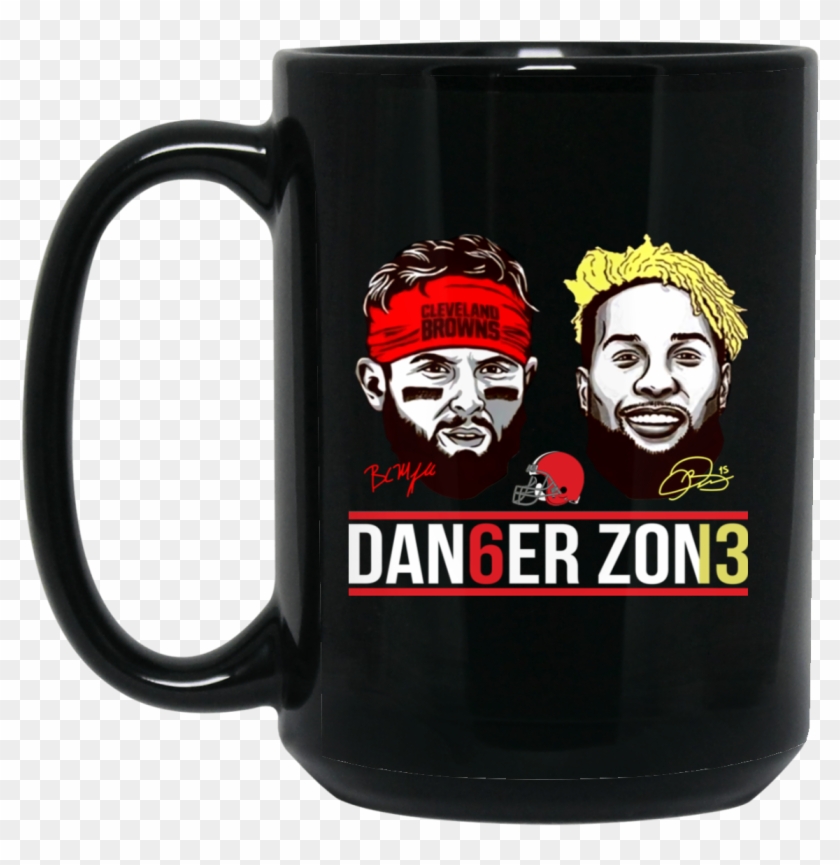 Cleveland Browns Odell Beckham Jr Baker Mayfield Danger - Pikachu In Deadpool Costume Clipart #2355032